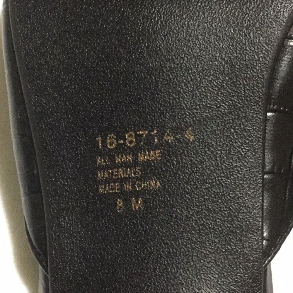 Chadwick’s Black Heel Mule Slip On - Picture 5 of 5